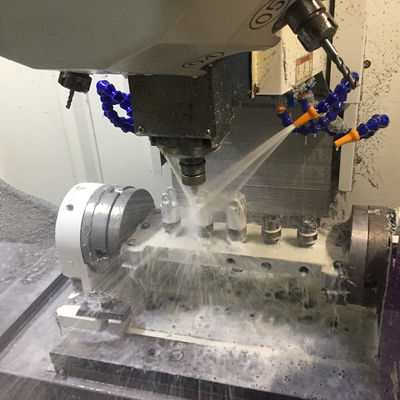 ชิ้นส่วนอลูมิเนียม CNC แบบกำหนดเองที่มีความแม่นยำสูง Beadblasting Silkscreening Surface Finish