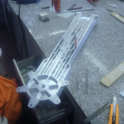 การสร้างต้นแบบอย่างรวดเร็วความแม่นยำ CNC ส่วนประกอบเครื่องจักรอลูมิเนียมอัลลอยด์ 6061 วัสดุ