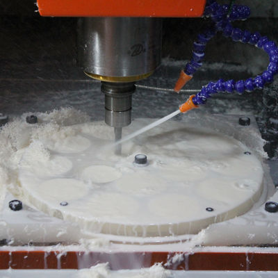 ชิ้นส่วนพลาสติก CNC โพรพิลีน, ชิ้นส่วนกลึง CNC ความแม่นยำสูง