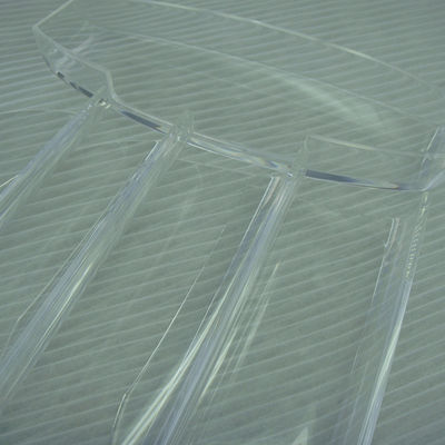 ชิ้นส่วนเครื่องจักรความแม่นยำ CNC โปร่งใส, อะคริลิค PMMA Rapid Prototyping OEM